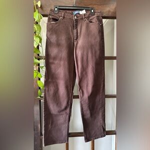 Liz Claiborne Brown Denim Jeans
